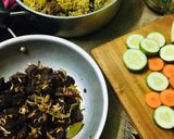 হায়দ্রাবাদি বিফ বিরিয়ানি রেসিপির ধাপ 8 ছবি
