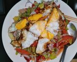 รูปขั้นตอนการทำที่ 10 ของ ยำไข่ดาวใส่หมูสับ