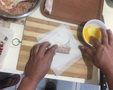 A picture of step 5 of Cheat Day Crispy pork spring rolls.