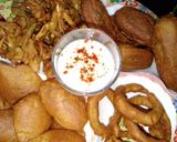 A picture of step 6 of Mix pakora platter 💕مکس پکوڑہ پلیٹر💕.