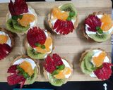 A picture of step 9 of Fresh fruit tarts.