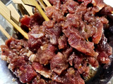 Sate Sapi Geprek Sambal Kecap