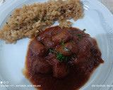 Foto del paso 8 de la receta: Salchichas con tomate especiado