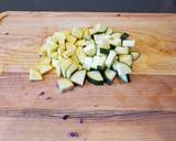 Italian sausages and vegetable skillet with spicy green harissa recipe step 3 photo