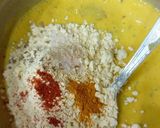A picture of step 1 of Paneer Pakode.