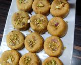 सत्तू ड्राई फ्रूट्स पेड़ा रेसिपी चरण 10 फोटो