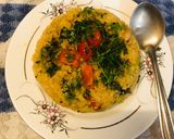 A picture of step 4 of Broken wheat Khichdi.