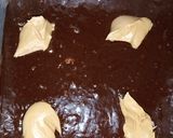 A picture of step 4 of Peanut Butter Brownies.