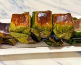 A picture of step 13 of Lemper Ayam - Steamed Glutinous Rice with Spiced Chicken Floss.