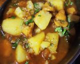 आलू टमाटर बड़ी की सब्जी (aloo tamatar ki sabji recipe in hindi) रेसिपी चरण 4 फोटो