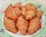 Foto langkah ke 7 dari resep Croissant Donuts alias Donat Gulung 1 Telur Mantul 😋.