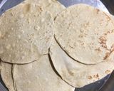 A picture of step 10 of Capsicum Corn stuffed Wheat Flour Tacos.