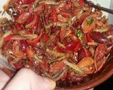 Foto langkah ke 3 dari resep Ikan Teri kulit melinjo.