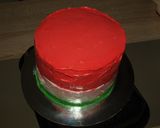 Φωτογραφία βήματος 4 της συνταγής Τούρτα "watermelon like", με τεχνική ντεγκραντέ