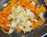 Foto del paso 4 de la receta: Rollitos de calabacín rellenos