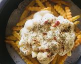 A picture of step 4 of Mac fries.