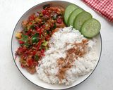 Foto langkah ke 4 dari resep Telur dadar sambal bawang.