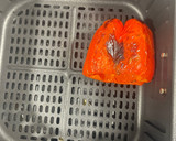 Foto del paso 3 de la receta: Pimiento asado relleno de atún y huevo en freidora de aire
