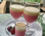 Foto langkah ke 4 dari resep Puding Delima.