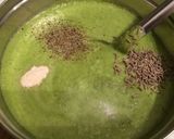 A picture of step 2 of Green Moong Dal Palak Paneer Uttapam/Savory Moong Pancake With Spinach and Paneer.