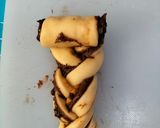 Foto langkah ke 6 dari resep Chocolate and Cheese Knots Bread.