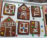 A picture of step 13 of Gingerbread House.