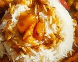 A picture of step 6 of Spicy Mango Curry With Rice.