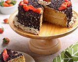 Foto langkah ke 6 dari resep Bolu Mocha.