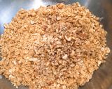 A picture of step 2 of Apple and rhubarb crumble.