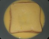 Une image de l'étape 3 de Pain perdu au nutella.