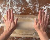 A picture of step 8 of Honey Cake Recipe for Mikey.