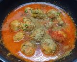 A picture of step 3 of Baby potatoes kashmiri dum aloo.