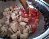 A picture of step 3 of Chicken Karahi.