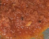 A picture of step 2 of Kathal sabzi.
