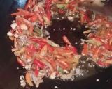 Foto langkah ke 3 dari resep Tumis Kembang Pepaya Udang Ebi.