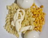 Foto del paso 3 de la receta: Fideos con choclo y huevo