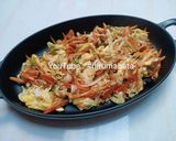 Foto langkah ke 6 dari resep Orak Arik Telur Sayuran.