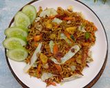 Foto langkah ke 5 dari resep Mie Telur Goreng.