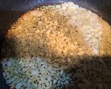 Foto del paso 4 de la receta Berenjenas rellenas con guarnición de aguacate y ensalada
