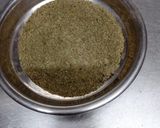 A picture of step 3 of Chachh masala powder.