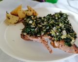 Foto del paso 6 de la receta: Filete al perejil con papas rústicas