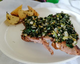 Foto del paso 6 de la receta: Filete al perejil con papas rústicas