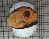 Foto langkah ke 10 dari resep Bicolour Country Loaf Sourdough.