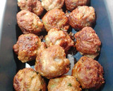 Foto del paso 7 de la receta: Albóndigas de ternera con setas salvajes sobre puré de calabaza