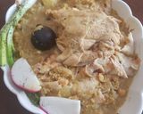 صورة لخطوة 4 من وصفة تشريب يخنة دجاج بالعدس 🍗🍜🍗