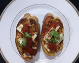 वेज चीज़ ब्रूशेटा (Veg Cheese Bruschetta recipe in hindi) रेसिपी चरण 5 फोटो