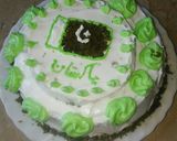 A picture of step 8 of Independence Day #Cake.