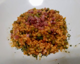 Foto del paso 4 de la receta: Arroz especiado con guisantes