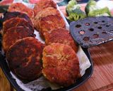Sajtos-kapros cukkinifasírt recept fázis 3 fotója