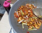Foto langkah ke 4 dari resep Udang tempe bumbu saos tiram kecap manis.